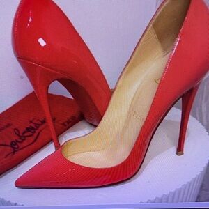 Clarks Red High Heels